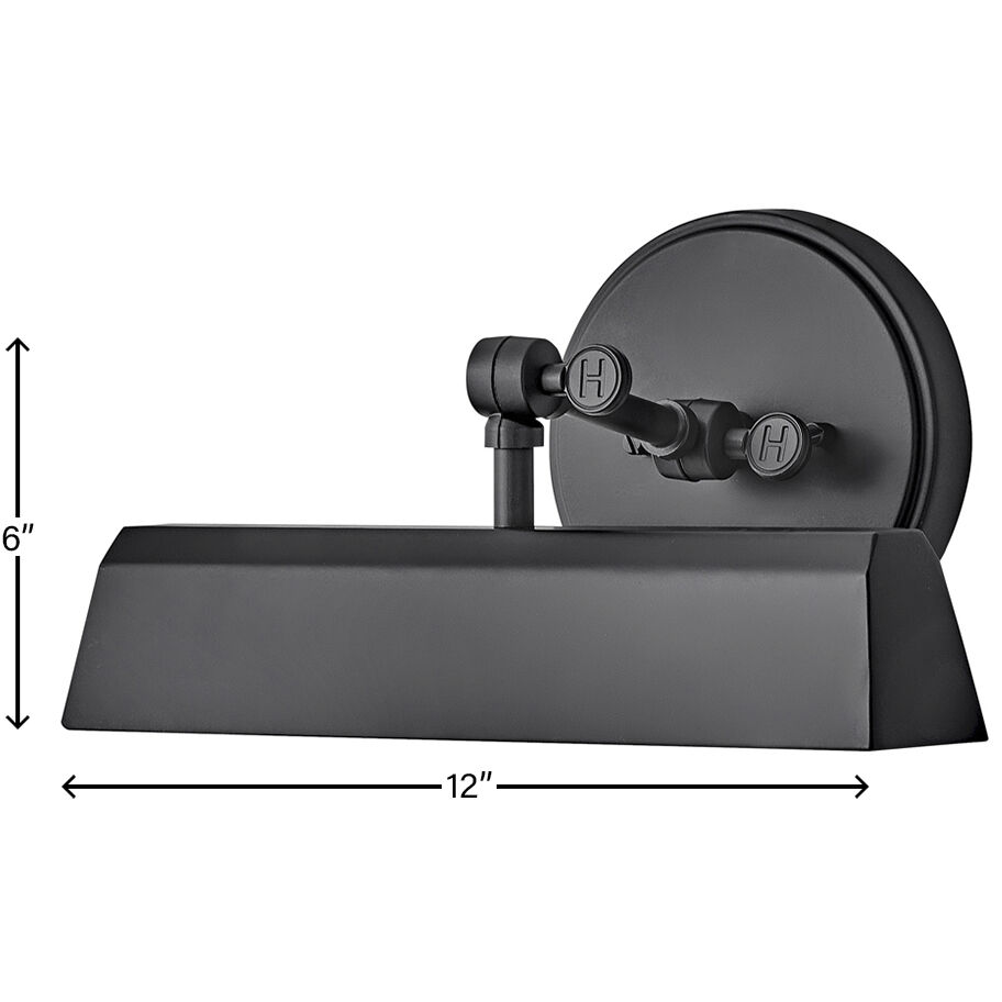 Arti 1 Light 12 inch Black Indoor Wall Sconce Wall Light