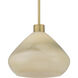Elaris 1 Light 12.5 inch Legacy Brass Pendant Ceiling Light