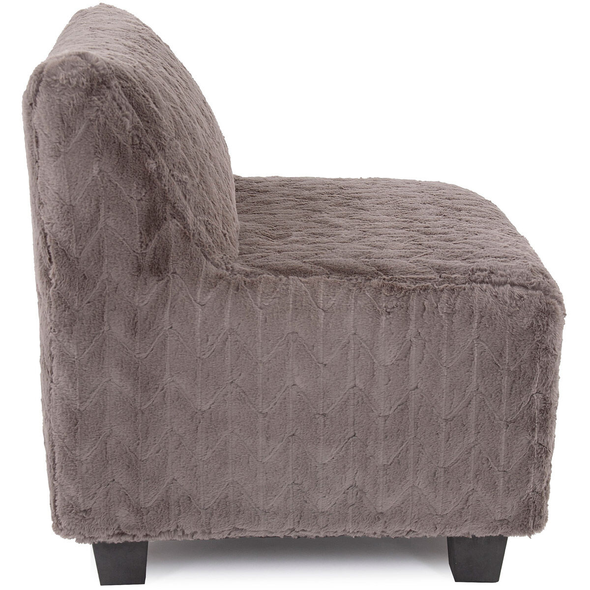 Pod Angora Stone Chair with Slipcover