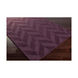Central Park 168 X 27 inch Dark Purple Indoor Runner, Runner