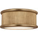 Paloma Contreras Ritz 3 Light 14 inch Gild Flush Mount Ceiling Light