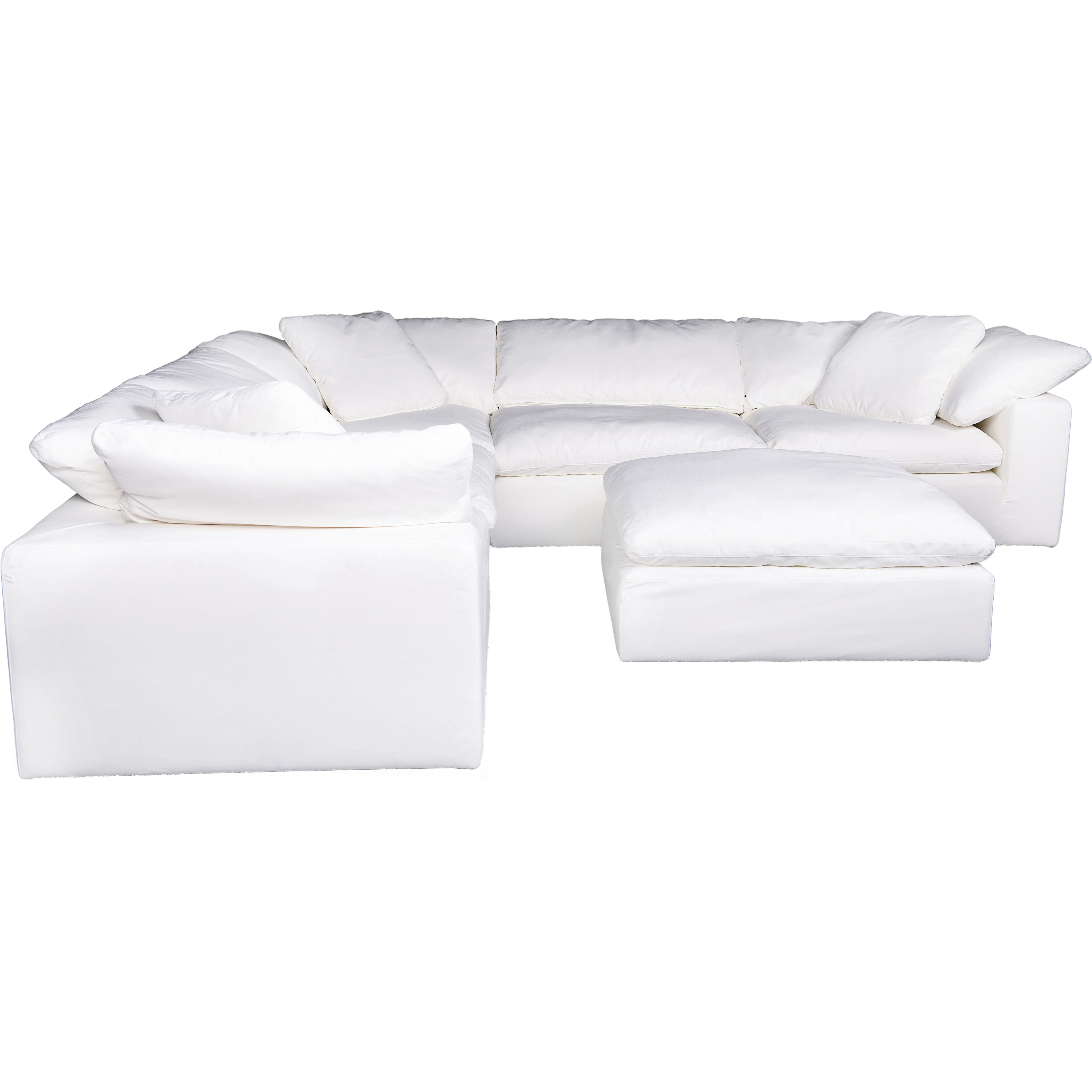 Clay White Modular Sectional