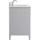 Sommerville 48 X 22 X 34 inch Grey Vanity Sink Set