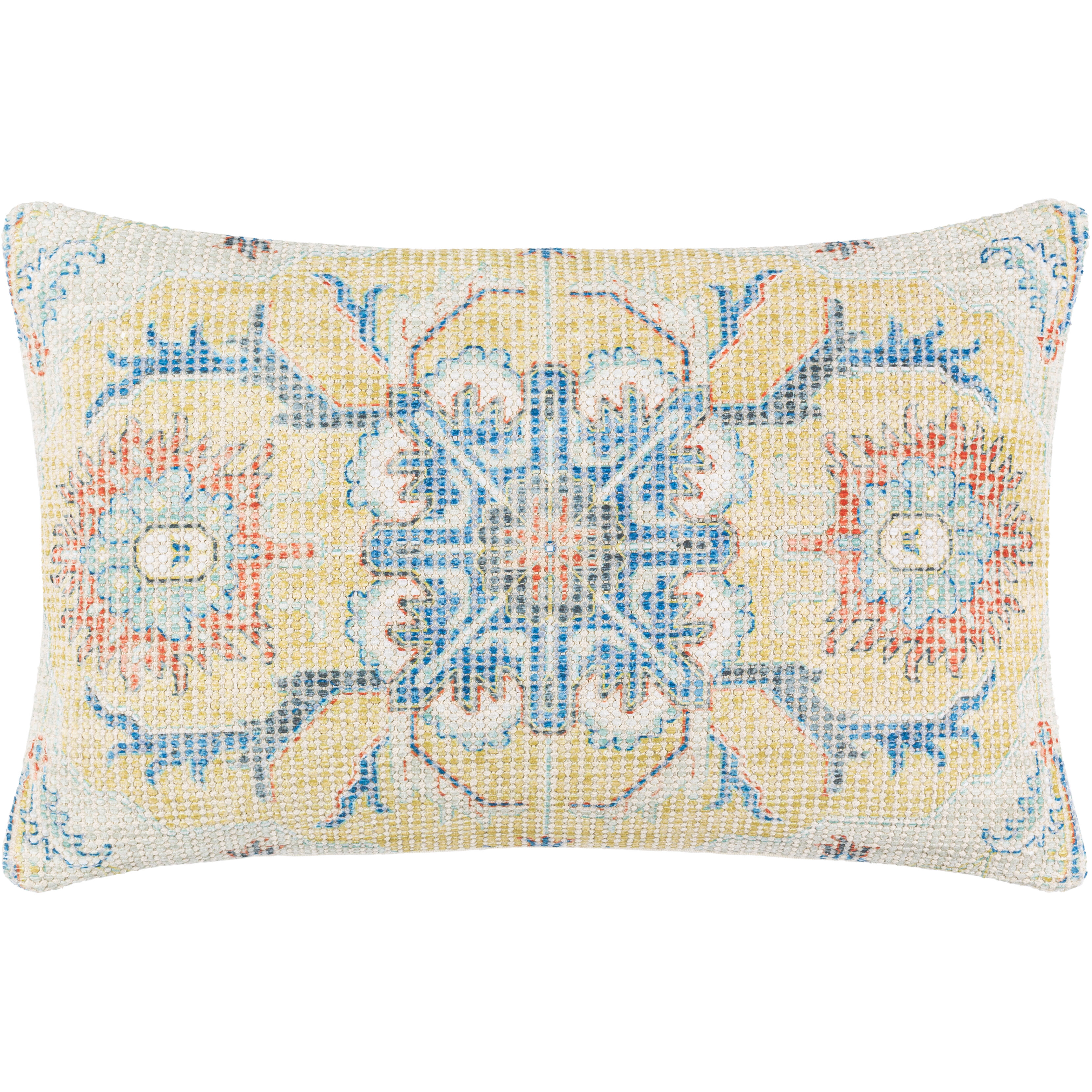 Samsun 22 inch Cream Pillow Kit in 14 x 22, Lumbar