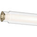 Laurene LED 26.5 inch Champagne Bronze Linear Bath Bar Wall Light, Medium