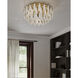 Verla Crest 11 Light 31.25 inch Legacy Brass Flush Mount Ceiling Light