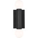 TOB by Thomas O'Brien Beckham Modern 2 Light 2.75 inch Aged Iron Sconce Wall Light