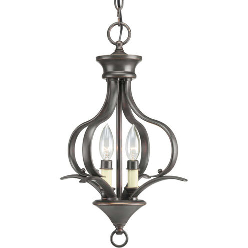 Trinity 2 Light 12.00 inch Foyer Pendant