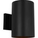 Sean Lavin Outdoor Cylinders 1 Light 9 inch Textured Black Outdoor Wall Lantern