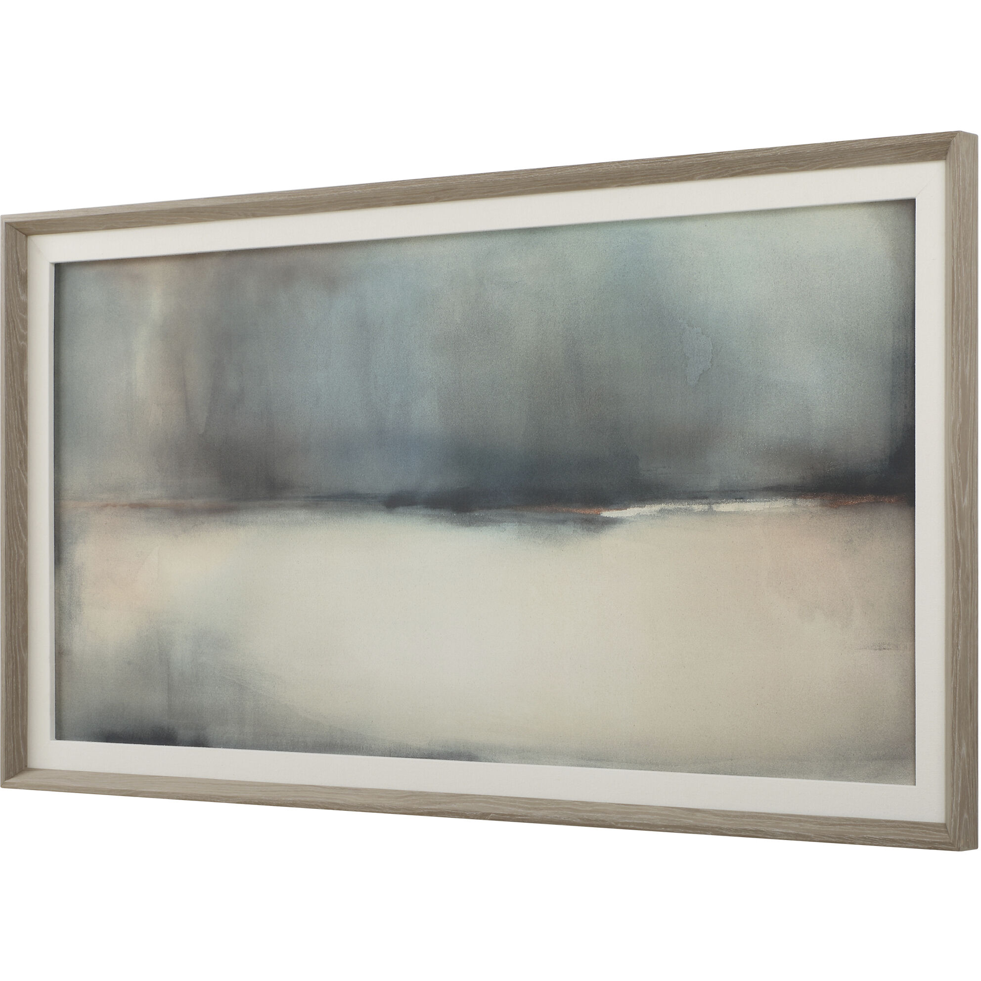 Deep Rains 65.38 X 35.38 inch Framed Abstract Print