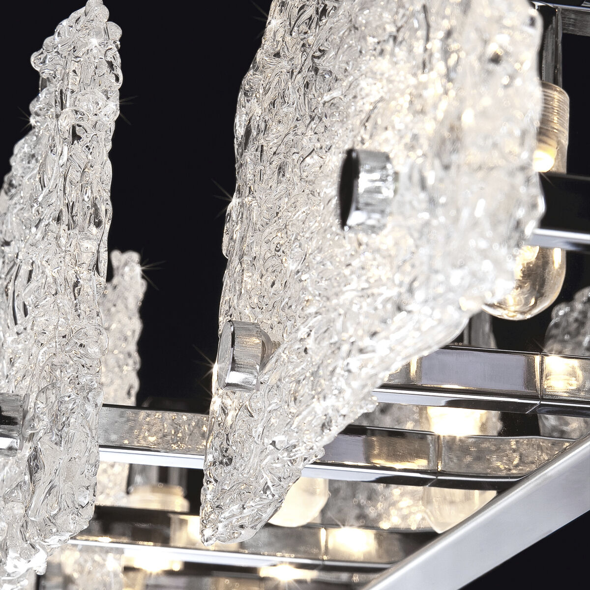 Caramico 8 Light 21 inch Chrome Chandelier Ceiling Light