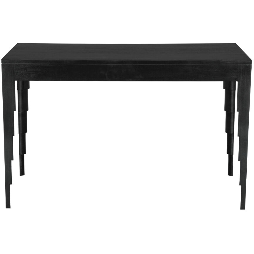 Othello 48 X 25 inch Hand Rubbed Black Desk