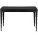 Othello 48 X 25 inch Hand Rubbed Black Desk