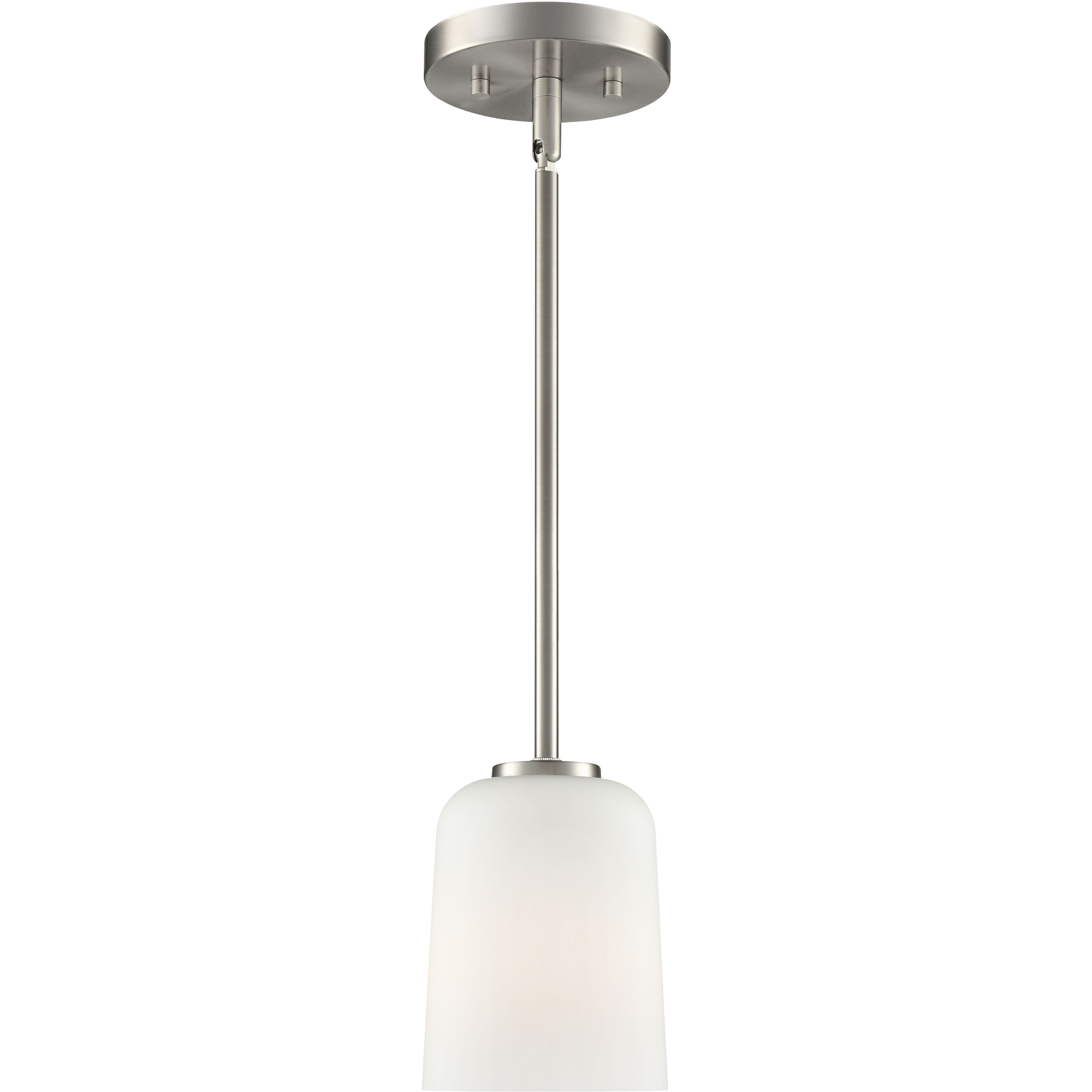 Laphia 1 Light 5 inch Brushed Nickel Pendant Ceiling Light