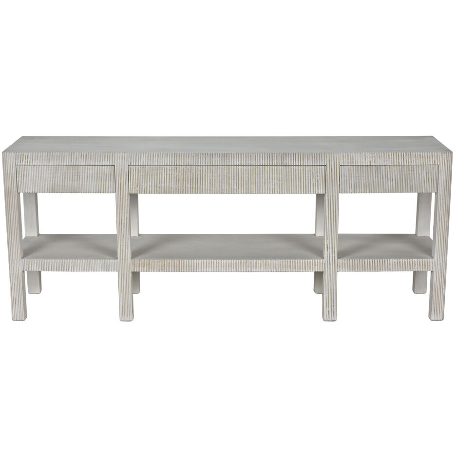 Conrad 81 X 20 inch White Wash Console