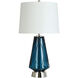 Desert 33 inch 150.00 watt Desert Grey Blue/White Table Lamp Portable Light