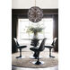 Esme 9 Light 22.5 inch Aged Brass Chandelier Ceiling Light in Floral Glass Petals Smoked