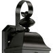 Bibury 1 Light 15 inch Black Outdoor Wall Sconce