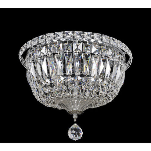 Betti 4 Light 12 inch Chrome Flush Mount Ceiling Light