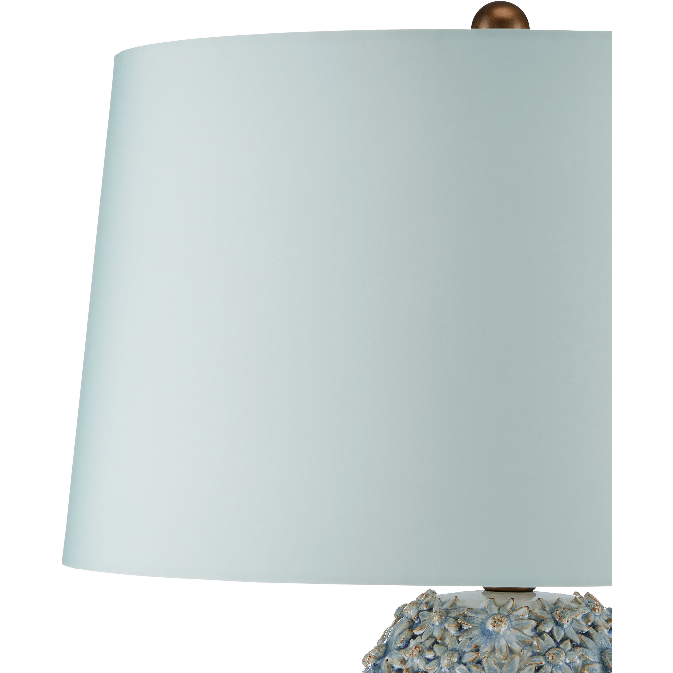 Jessamine 26 inch 150 watt Cloud Blue Table Lamp Portable Light