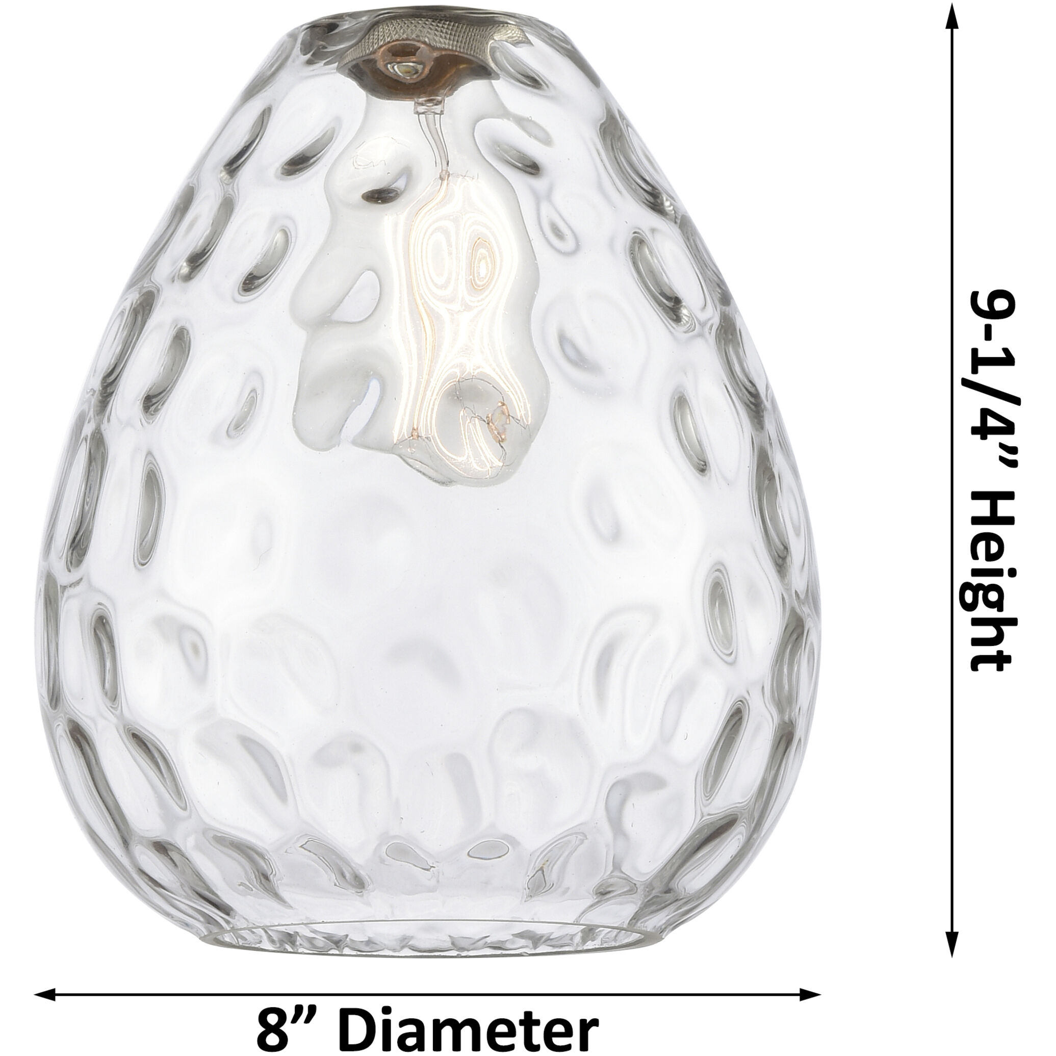 Ballston Large Waverly LED 8 inch White and Polished Chrome Pendant Ceiling Light, Ballston