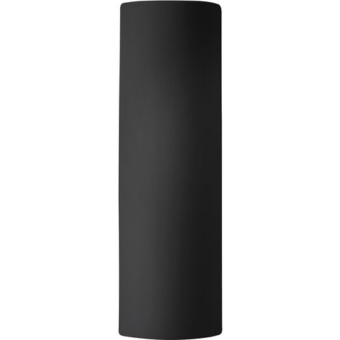 Ambiance LED 5.25 inch Carbon Matte Black and Champagne Gold ADA Wall Sconce Wall Light