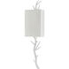 Baneberry 1 Light 8 inch Gesso White Wall Sconce Wall Light, Right