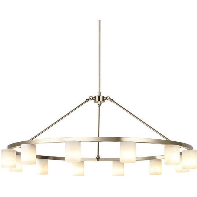 Lindy 12 Light 40 inch Champagne Gold Pendant Ceiling Light