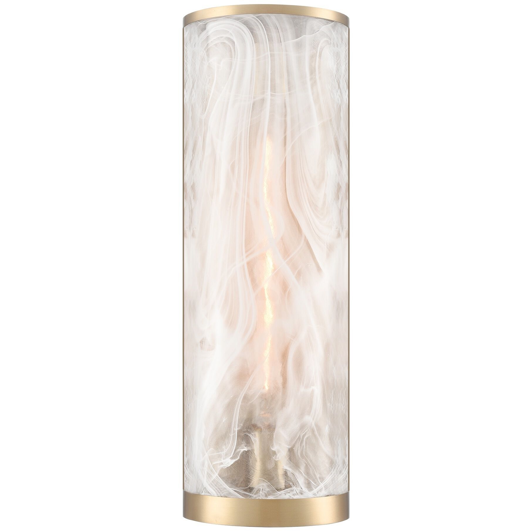 Skye Wall Sconce Wall Light in Brushed Brass