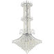 Canada 20 Light 44 inch Chrome Chandelier Ceiling Light