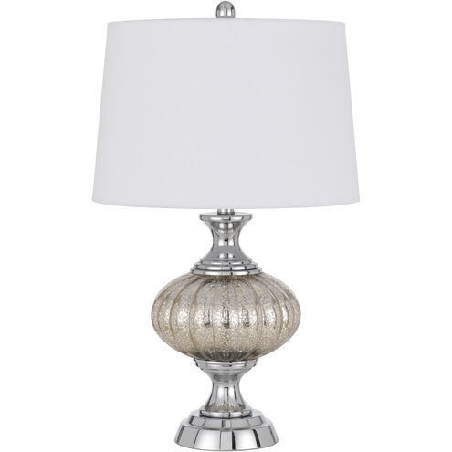 Ossona 26.5 inch 150.00 watt Chrome Table Lamp Portable Light