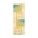 Harput 87 X 31 inch Saffron/Teal/Dark Blue/White Rugs, Runner