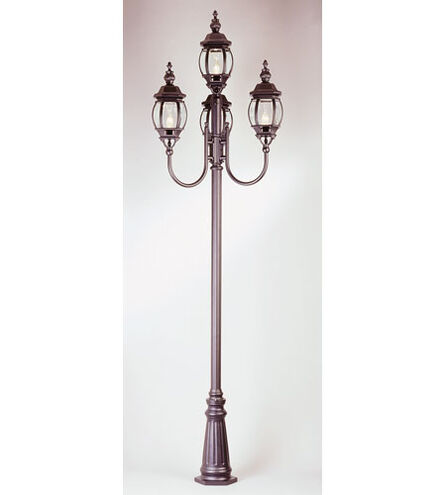 Parsons 4 Light 98 inch White Outdoor Pole Light