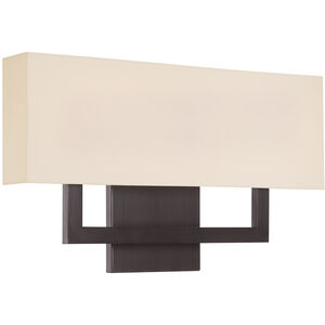 Manhattan Wall Sconce Wall Light in Brushed Bronze, dweLED