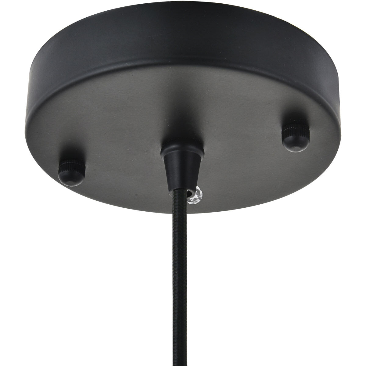Forte 1 Light 16 inch Black Pendant Ceiling Light