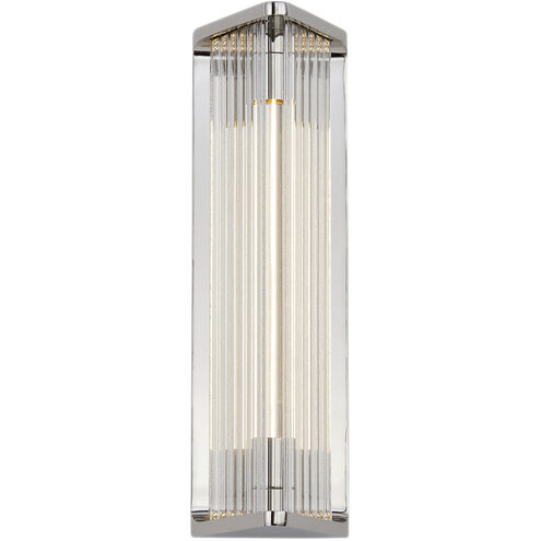 Sabre LED 4.38 inch Polished Nickel Bath Vanity Light Wall Light