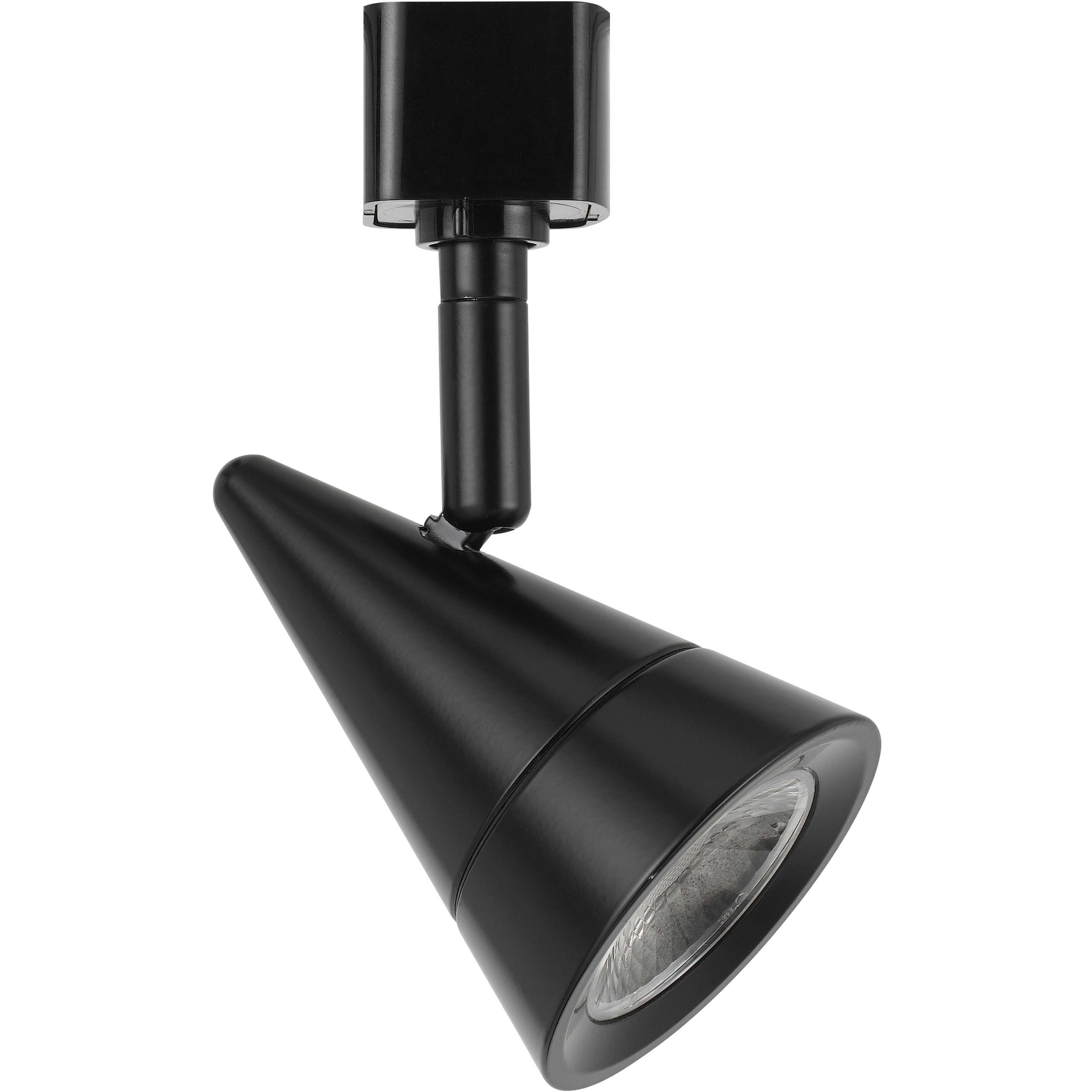 Signature 1 Light Black Track Head Ceiling Light