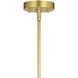 Nikko 6 Light 28 inch Gold Pendant Ceiling Light