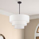 Manorwood 5 Light 28 inch Bronze Pendant Chandelier Ceiling Light