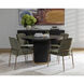 Zeke Antique Brass / Bergen Olive Dining Chair, Set Of 2
