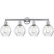 Edison Waverly 4 Light 33 inch Polished Chrome Bath Vanity Light Wall Light