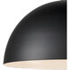 Chelsea 1 Light 12 inch Black Pendant Ceiling Light