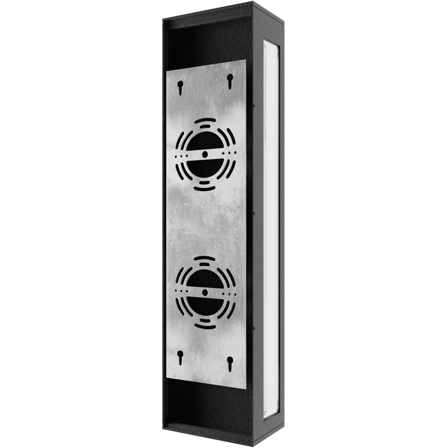 Avenue Outdoor 1 Light 24 inch Black Outdoor Wall Mount