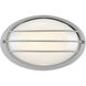 Cabo LED 5.25 inch Satin Outdoor Bulkhead