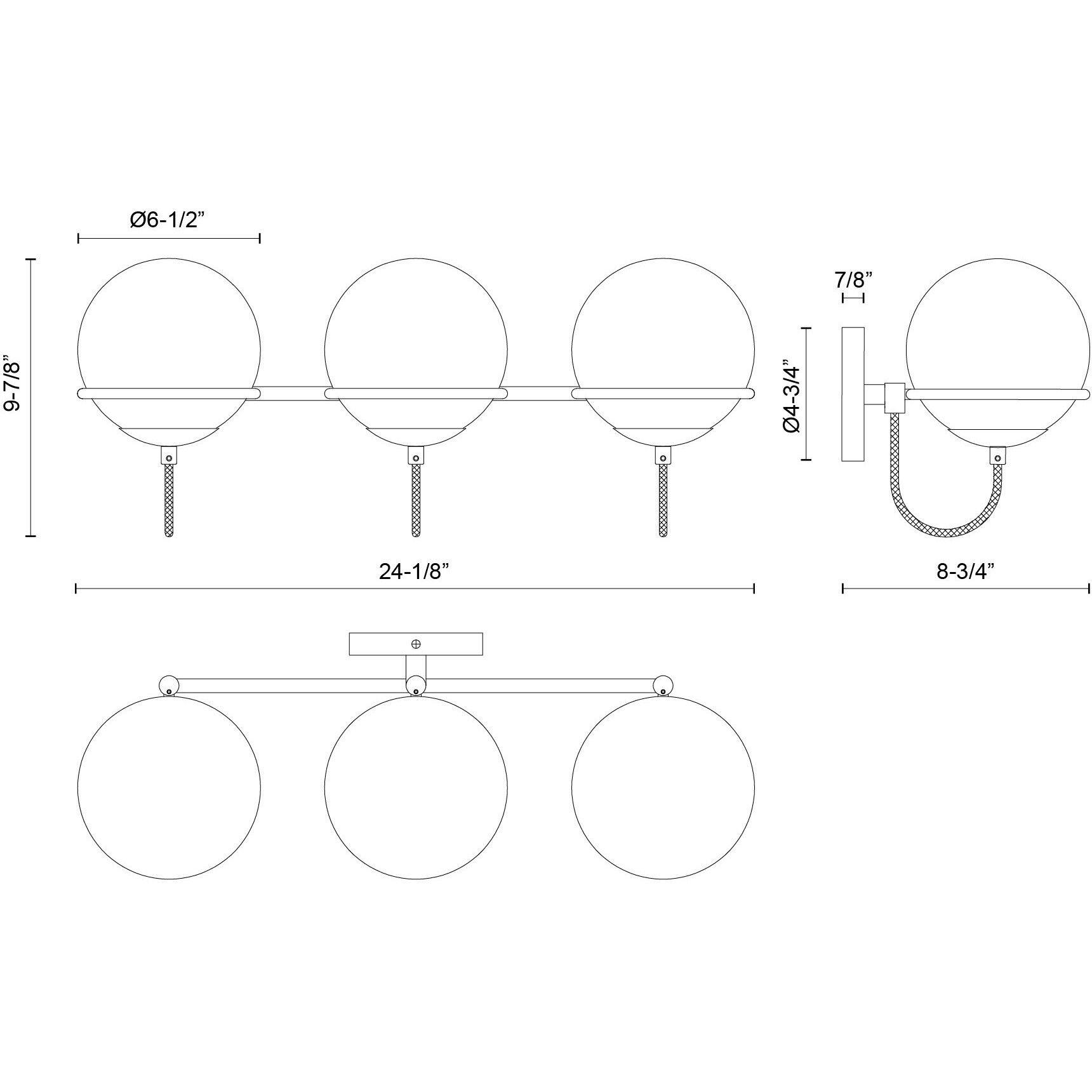 Alora Mood Alba Wall/Vanity Light Wall Light in Aged Gold