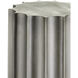 Kanti 11.75 inch Graphite Pedestal