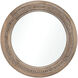 Sutton House 20 X 20 inch Natural with Clear Wall Mirror