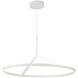 Roda Pendant Ceiling Light in White