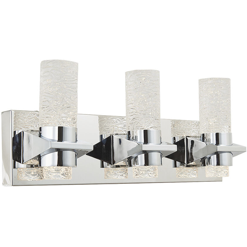 Krypton LED 18.9 inch Chrome Bath Vanity Light Wall Light