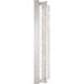 Crystallo LED 4.88 inch Polished Nickel Wall Sconce Wall Light